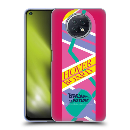 Back to the Future I Composed Art Hoverboard 2 Soft Gel Case for Xiaomi Redmi Note 9T 5G