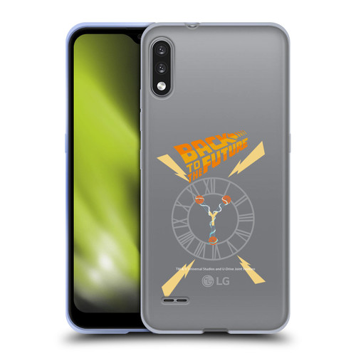 Back to the Future I Graphics Clock Tower Soft Gel Case for LG K22