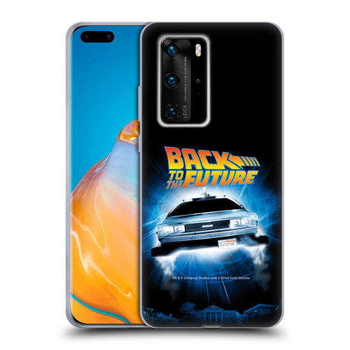 Back to the Future I Key Art Fly Soft Gel Case for Huawei P40 Pro / P40 Pro Plus 5G