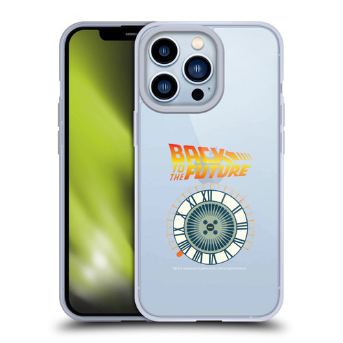 Back to the Future I Key Art Wheel Soft Gel Case for Apple iPhone 13 Pro