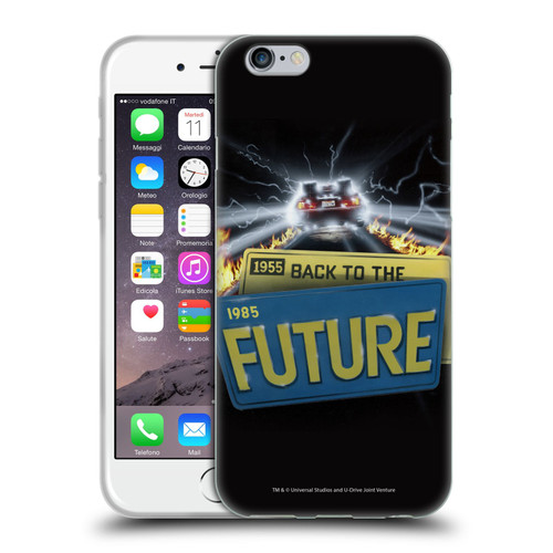Back to the Future I Key Art Take Off Soft Gel Case for Apple iPhone 6 / iPhone 6s