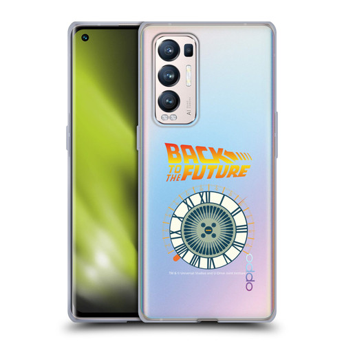 Back to the Future I Key Art Wheel Soft Gel Case for OPPO Find X3 Neo / Reno5 Pro+ 5G