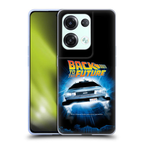 Back to the Future I Key Art Fly Soft Gel Case for OPPO Reno8 Pro