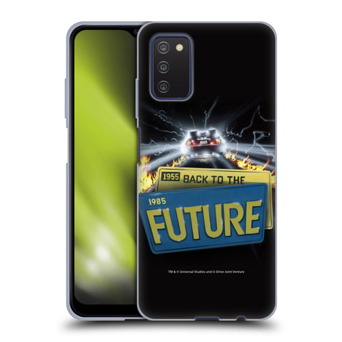 Back to the Future I Key Art Take Off Soft Gel Case for Samsung Galaxy A03s (2021)