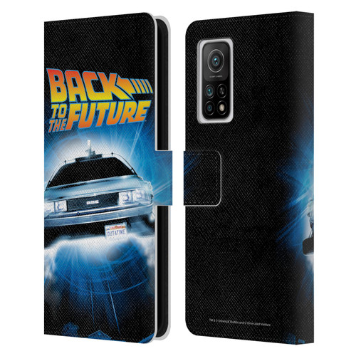 Back to the Future I Key Art Fly Leather Book Wallet Case Cover For Xiaomi Mi 10T 5G