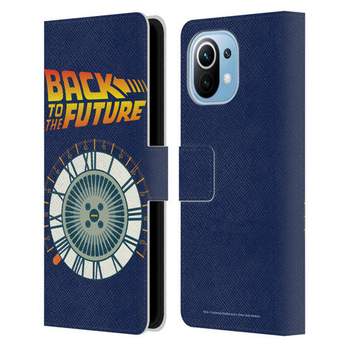 Back to the Future I Key Art Wheel Leather Book Wallet Case Cover For Xiaomi Mi 11