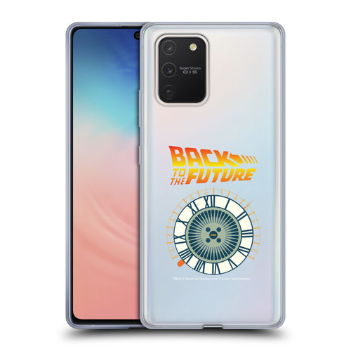 Back to the Future I Key Art Wheel Soft Gel Case for Samsung Galaxy S10 Lite