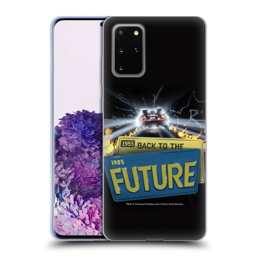 Back to the Future I Key Art Take Off Soft Gel Case for Samsung Galaxy S20+ / S20+ 5G
