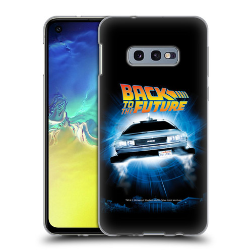 Back to the Future I Key Art Fly Soft Gel Case for Samsung Galaxy S10e