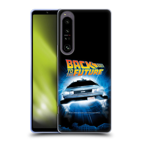 Back to the Future I Key Art Fly Soft Gel Case for Sony Xperia 1 IV