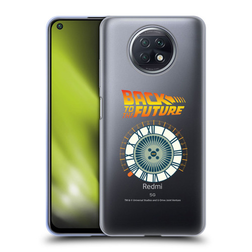 Back to the Future I Key Art Wheel Soft Gel Case for Xiaomi Redmi Note 9T 5G