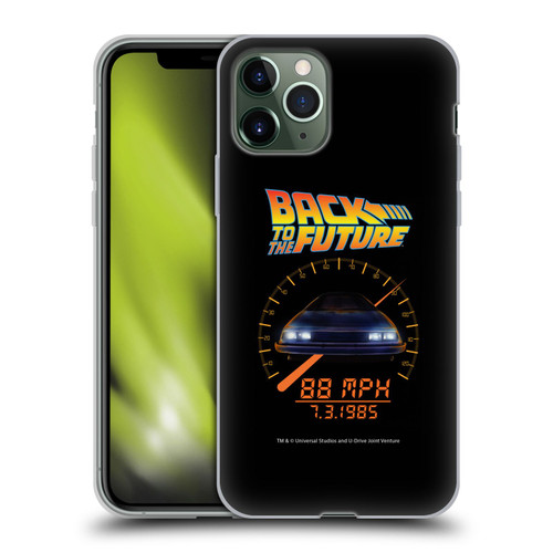 Back to the Future I Quotes Speed Soft Gel Case for Apple iPhone 11 Pro