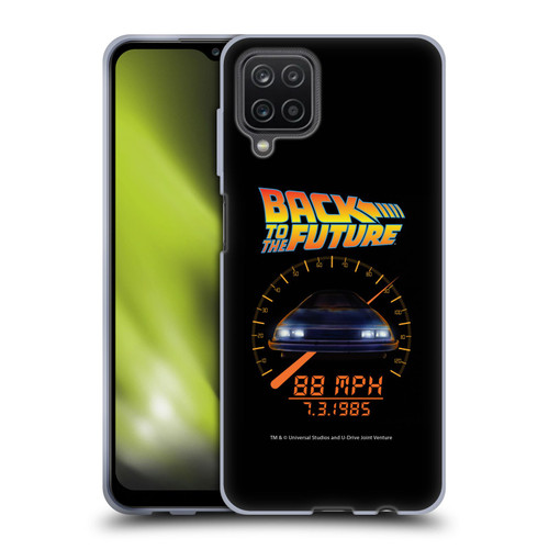 Back to the Future I Quotes Speed Soft Gel Case for Samsung Galaxy A12 (2020)