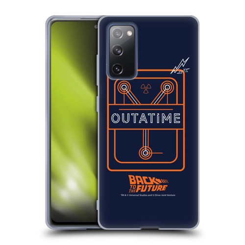 Back to the Future I Quotes Outatime Soft Gel Case for Samsung Galaxy S20 FE / 5G