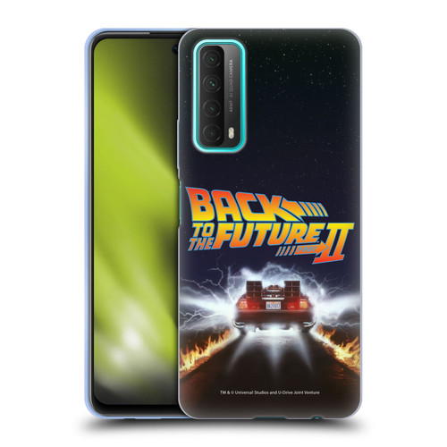 Back to the Future II Key Art Blast Soft Gel Case for Huawei P Smart (2021)