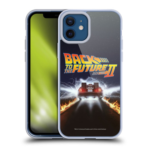 Back to the Future II Key Art Blast Soft Gel Case for Apple iPhone 12 / iPhone 12 Pro