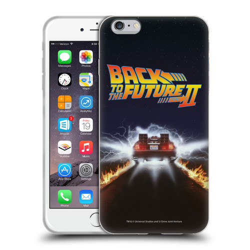 Back to the Future II Key Art Blast Soft Gel Case for Apple iPhone 6 Plus / iPhone 6s Plus