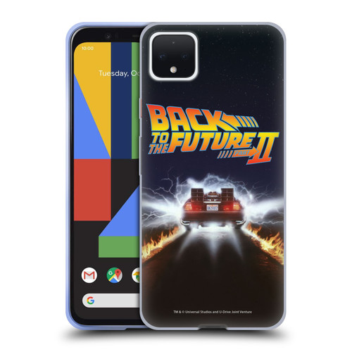 Back to the Future II Key Art Blast Soft Gel Case for Google Pixel 4 XL