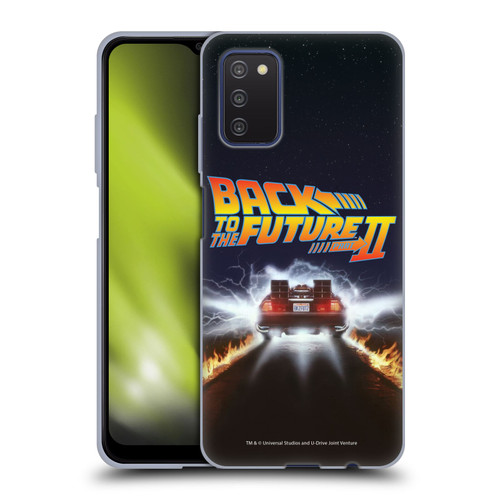 Back to the Future II Key Art Blast Soft Gel Case for Samsung Galaxy A03s (2021)