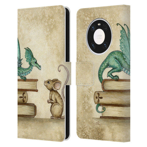 Amy Brown Folklore Curious Encounter Leather Book Wallet Case Cover For Huawei Mate 40 Pro 5G