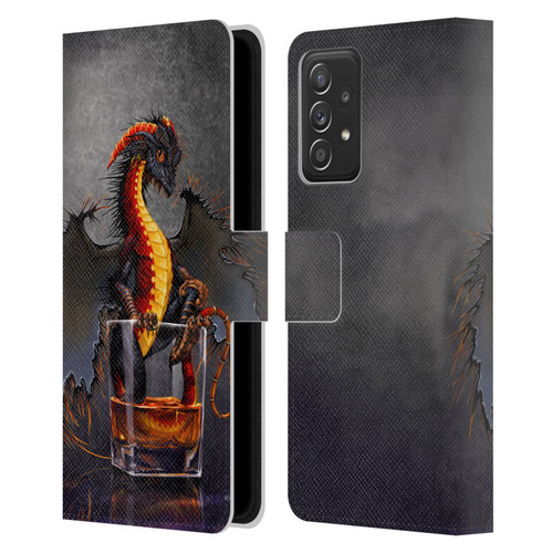 Stanley Morrison Dragons Black Pirate Drink Leather Book Wallet Case Cover For Samsung Galaxy A52 / A52s / 5G (2021)