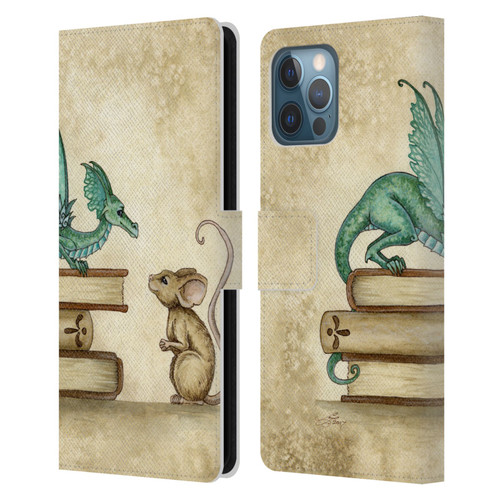 Amy Brown Folklore Curious Encounter Leather Book Wallet Case Cover For Apple iPhone 12 Pro Max