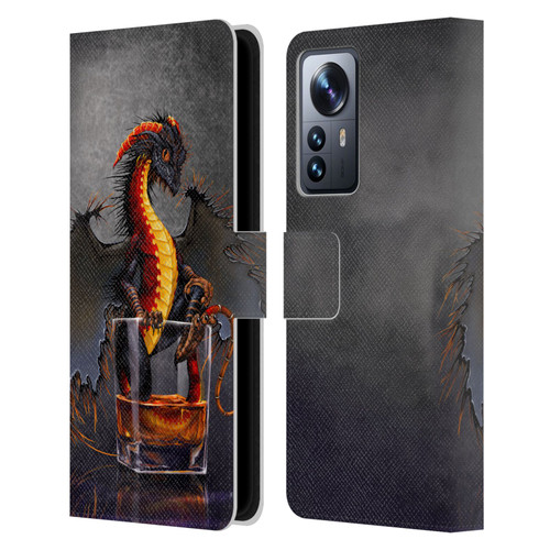 Stanley Morrison Dragons Black Pirate Drink Leather Book Wallet Case Cover For Xiaomi 12 Pro
