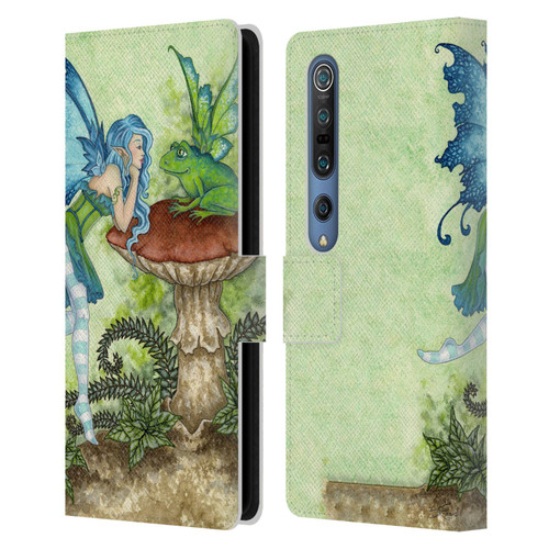 Amy Brown Pixies Frog Gossip Leather Book Wallet Case Cover For Xiaomi Mi 10 5G / Mi 10 Pro 5G