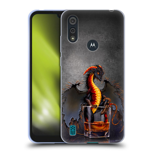 Stanley Morrison Dragons Black Pirate Drink Soft Gel Case for Motorola Moto E6s (2020)