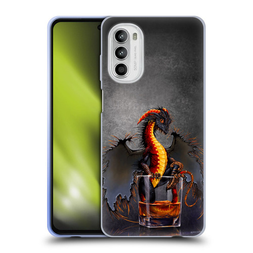 Stanley Morrison Dragons Black Pirate Drink Soft Gel Case for Motorola Moto G52