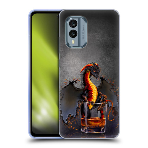 Stanley Morrison Dragons Black Pirate Drink Soft Gel Case for Nokia X30