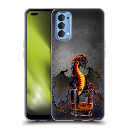 Stanley Morrison Dragons Black Pirate Drink Soft Gel Case for OPPO Reno 4 5G