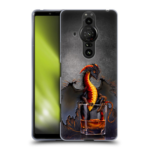 Stanley Morrison Dragons Black Pirate Drink Soft Gel Case for Sony Xperia Pro-I