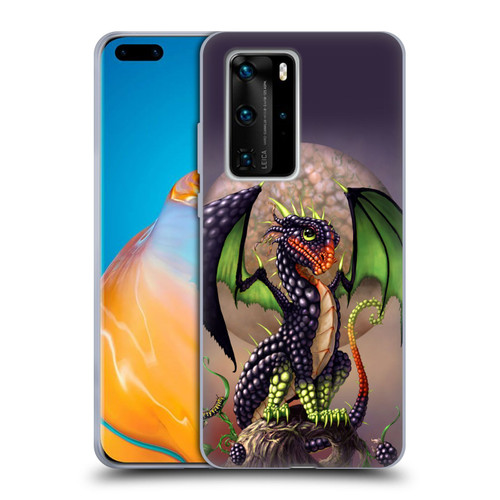 Stanley Morrison Dragons 3 Berry Garden Soft Gel Case for Huawei P40 Pro / P40 Pro Plus 5G