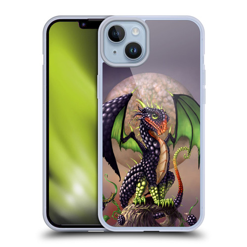 Stanley Morrison Dragons 3 Berry Garden Soft Gel Case for Apple iPhone 14 Plus