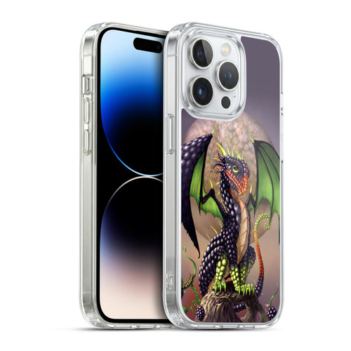 Stanley Morrison Dragons 3 Berry Garden Soft Gel Case for Apple iPhone 14 Pro & MagSafe