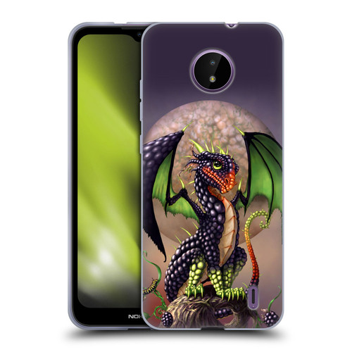 Stanley Morrison Dragons 3 Berry Garden Soft Gel Case for Nokia C10 / C20