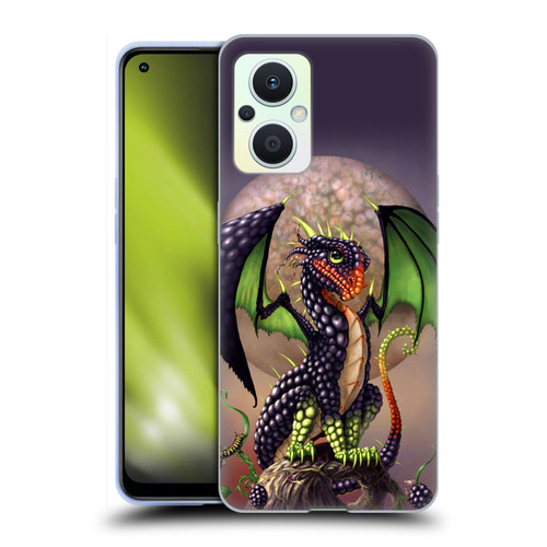 Stanley Morrison Dragons 3 Berry Garden Soft Gel Case for OPPO Reno8 Lite