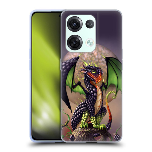 Stanley Morrison Dragons 3 Berry Garden Soft Gel Case for OPPO Reno8 Pro