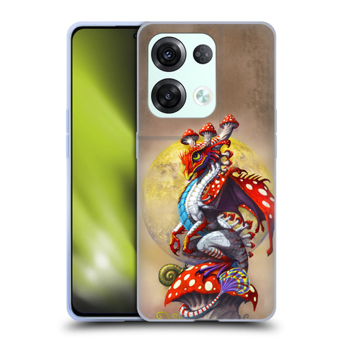 Stanley Morrison Dragons 3 Mushroom Garden Soft Gel Case for OPPO Reno8 Pro