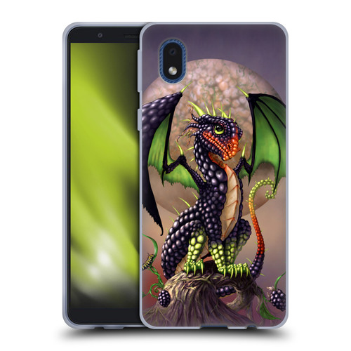 Stanley Morrison Dragons 3 Berry Garden Soft Gel Case for Samsung Galaxy A01 Core (2020)