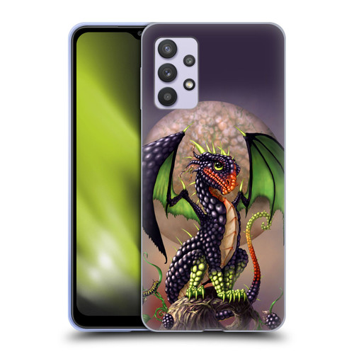 Stanley Morrison Dragons 3 Berry Garden Soft Gel Case for Samsung Galaxy A32 5G / M32 5G (2021)