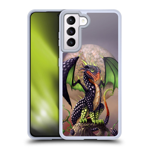 Stanley Morrison Dragons 3 Berry Garden Soft Gel Case for Samsung Galaxy S21 5G