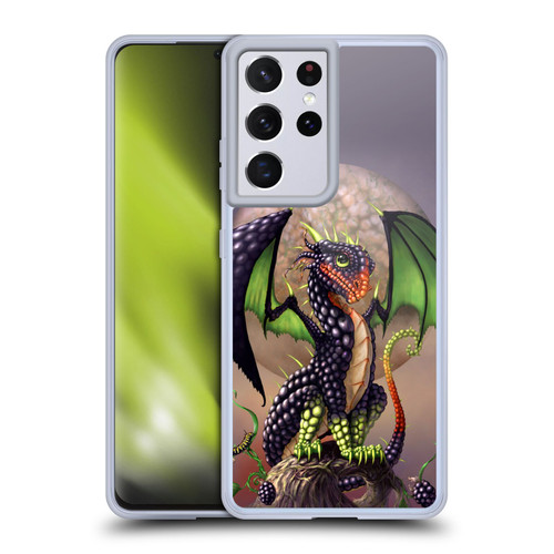 Stanley Morrison Dragons 3 Berry Garden Soft Gel Case for Samsung Galaxy S21 Ultra 5G