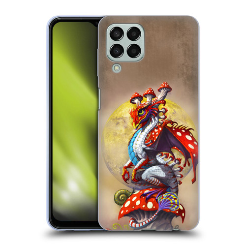 Stanley Morrison Dragons 3 Mushroom Garden Soft Gel Case for Samsung Galaxy M33 (2022)
