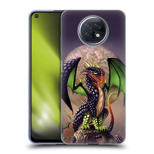 Stanley Morrison Dragons 3 Berry Garden Soft Gel Case for Xiaomi Redmi Note 9T 5G