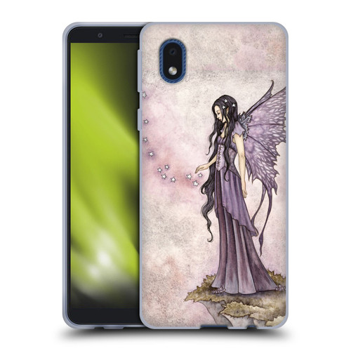 Amy Brown Magical Fairies I Will Return As Stars Fairy Soft Gel Case for Samsung Galaxy A01 Core (2020)