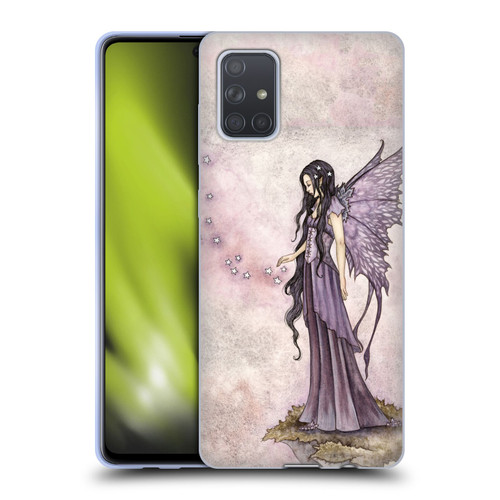 Amy Brown Magical Fairies I Will Return As Stars Fairy Soft Gel Case for Samsung Galaxy A71 (2019)