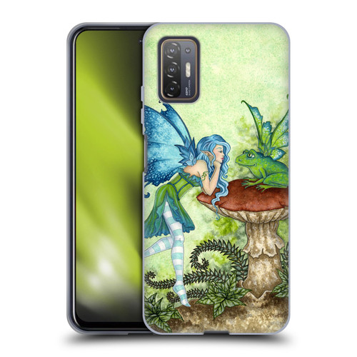Amy Brown Pixies Frog Gossip Soft Gel Case for HTC Desire 21 Pro 5G
