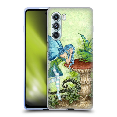 Amy Brown Pixies Frog Gossip Soft Gel Case for Motorola Edge S30 / Moto G200 5G